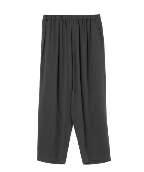 mizuiroind(ミズイロインド)の「mizuiro ind T/Rタックイージーパンツ(その他パンツ・レディース・ブラック/サンドベージュ/ネイビー/ブラック系その他2・FREE)」の2枚目の写真