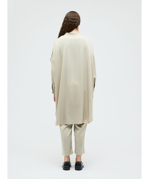 mizuiroind(ミズイロインド)の「mizuiro ind T/Rタックイージーパンツ(その他パンツ・レディース・ブラック/サンドベージュ/ネイビー/ブラック系その他2・FREE)」の13枚目の写真
