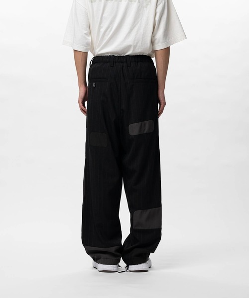 Maison MIHARA YASUHIRO（メゾンミハラヤスヒロ）の「【MIHARAYASUHIRO/ミハラヤスヒロ】Repaired Wool Pants/A16PT032 SLACKS（その他パンツ・メンズ・ベージュ/ブラック・46/44）」の11枚目の写真