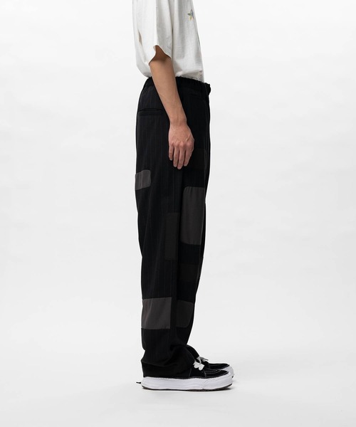 Maison MIHARA YASUHIRO（メゾンミハラヤスヒロ）の「【MIHARAYASUHIRO/ミハラヤスヒロ】Repaired Wool Pants/A16PT032 SLACKS（その他パンツ・メンズ・ベージュ/ブラック・46/44）」の12枚目の写真