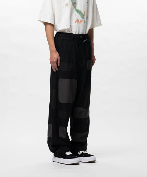 Maison MIHARA YASUHIRO（メゾンミハラヤスヒロ）の「【MIHARAYASUHIRO/ミハラヤスヒロ】Repaired Wool Pants/A16PT032 SLACKS（その他パンツ・メンズ・ベージュ/ブラック・46/44）」の13枚目の写真