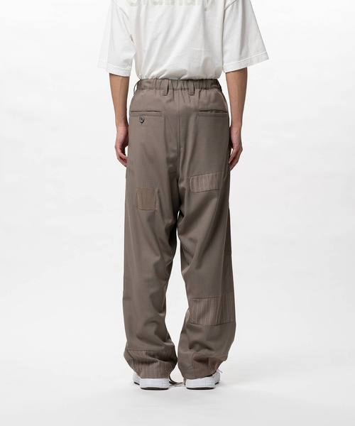 Maison MIHARA YASUHIRO（メゾンミハラヤスヒロ）の「【MIHARAYASUHIRO/ミハラヤスヒロ】Repaired Wool Pants/A16PT032 SLACKS（その他パンツ・メンズ・ベージュ/ブラック・46/44）」の18枚目の写真