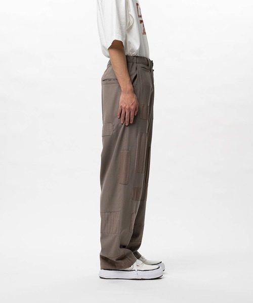 Maison MIHARA YASUHIRO（メゾンミハラヤスヒロ）の「【MIHARAYASUHIRO/ミハラヤスヒロ】Repaired Wool Pants/A16PT032 SLACKS（その他パンツ・メンズ・ベージュ/ブラック・46/44）」の5枚目の写真