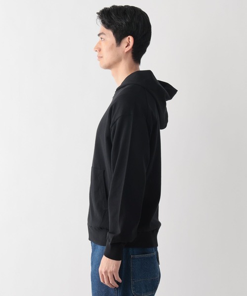 GLOBAL WORK(グローバルワーク)の「スウェットライクニット/ZIPパーカー/601363(パーカー・メンズ・ブラック/杢グレー・X-LARGE/LARGE/MEDIUM/SMALL)」の10枚目の写真