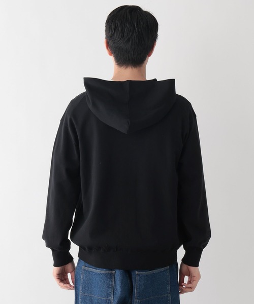 GLOBAL WORK(グローバルワーク)の「スウェットライクニット/ZIPパーカー/601363(パーカー・メンズ・ブラック/杢グレー・X-LARGE/LARGE/MEDIUM/SMALL)」の11枚目の写真