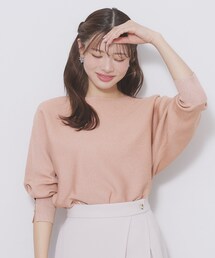 index（インデックス）の「ドルマンリブニット【洗濯機OK/抗ピル】《5col》（ニット/セーター）」