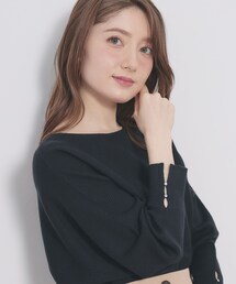 index（インデックス）の「ドルマンリブニット【洗濯機OK/抗ピル】《5col》（ニット/セーター）」