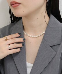 fredy emue | 5mmパールアジャストネックレス(ネックレス)