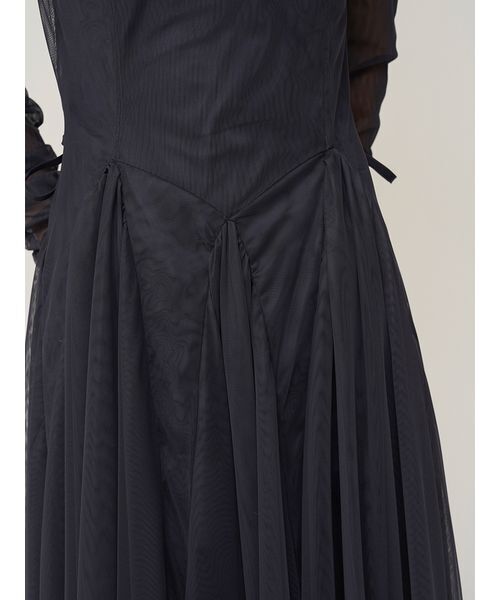 SNIDEL(スナイデル)の「チュールボリュームドレス(ドレス・レディース・ライトグレー/グリーン/ネイビー・0/1)」の13枚目の写真