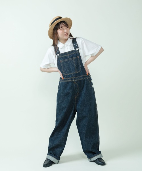 PAR ICI（パーリッシィ）の「【WEB限定カラー】ギンガムチェック/無地 襟フリルブラウス（シャツ/ブラウス・レディース・パープル/ホワイト/グリーン/ブルー・FREE）」の11枚目の写真