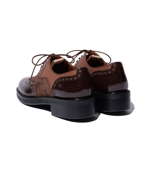 glamb（グラム）の「Mixture Country Shoes / ミクスチャーカントリーブーツ（ブーツ・メンズ・ブラウン/ネイビー/ブラック・25/26/27/28）」の13枚目の写真