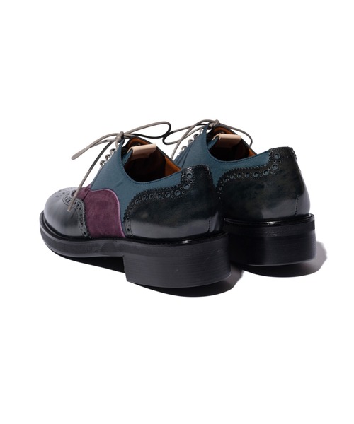 glamb（グラム）の「Mixture Country Shoes / ミクスチャーカントリーブーツ（ブーツ・メンズ・ブラウン/ネイビー/ブラック・25/26/27/28）」の14枚目の写真