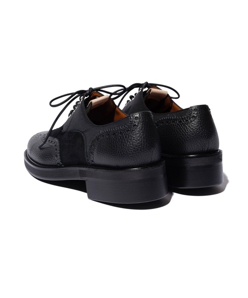 glamb（グラム）の「Mixture Country Shoes / ミクスチャーカントリーブーツ（ブーツ・メンズ・ブラウン/ネイビー/ブラック・25/26/27/28）」の15枚目の写真