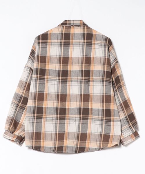 B.I.D.(ビーアイディー)の「《レディース チェック柄シャツ(BDS)》(シャツ/ブラウス・レディース・ブラウン/ブラック・FREE)」の12枚目の写真