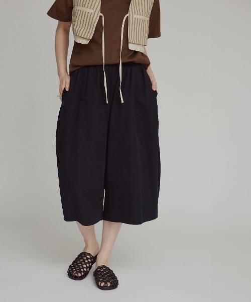 W:Huku(フーク)の「【W:Huku / スムースタッチコットン】バミューダ パンツ / 短パン ハーフパンツ クロップド / Smooth Touch Cotton Bermuda Shorts(その他パンツ・レディース・ベージュ系その他/ブラック/スカイブルー/オフホワイト・FREE)」の19枚目の写真
