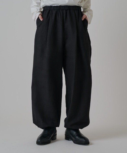 Lui's(ルイス)の「レーヨンリネンイージーパンツ(その他パンツ・メンズ・ホワイト/ブラック/ネイビー・S/M)」の10枚目の写真