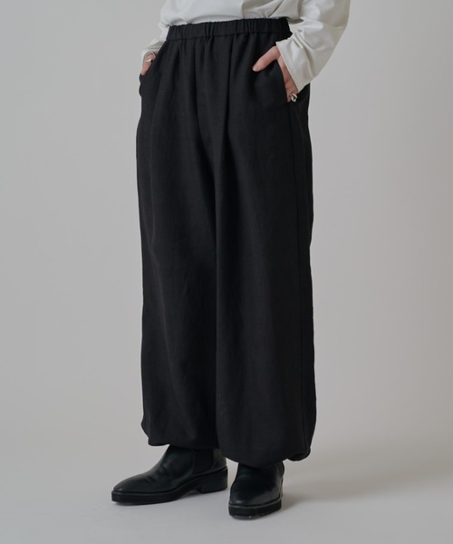 Lui's(ルイス)の「レーヨンリネンイージーパンツ(その他パンツ・メンズ・ホワイト/ブラック/ネイビー・S/M)」の11枚目の写真