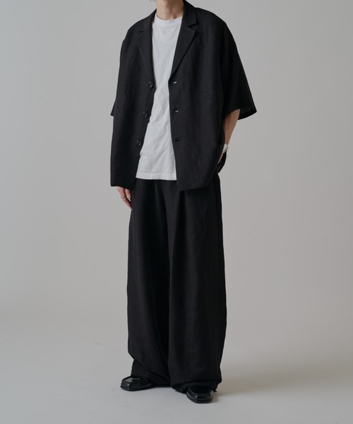 Lui's(ルイス)の「レーヨンリネンイージーパンツ(その他パンツ・メンズ・ホワイト/ブラック/ネイビー・S/M)」の15枚目の写真