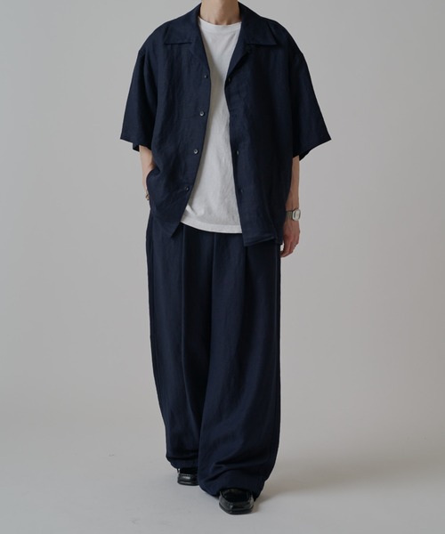 Lui's(ルイス)の「レーヨンリネンイージーパンツ(その他パンツ・メンズ・ホワイト/ブラック/ネイビー・S/M)」の19枚目の写真