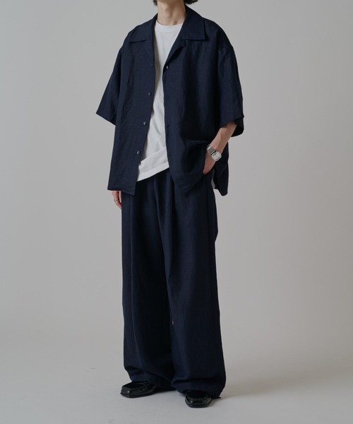 Lui's(ルイス)の「レーヨンリネンイージーパンツ(その他パンツ・メンズ・ホワイト/ブラック/ネイビー・S/M)」の20枚目の写真