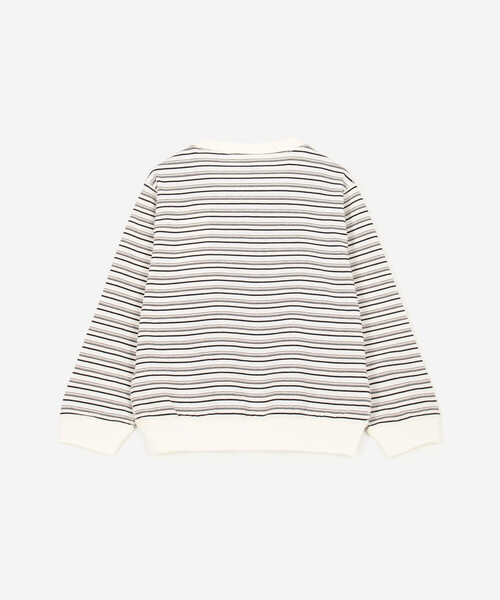 DANTON（ダントン）の「DANTON | キッズ ボーダー 長袖スウェットTシャツ（スウェット・キッズ・ブルー系その他/ホワイト系その他5/レッド系その他・125/105/115/135）」の5枚目の写真