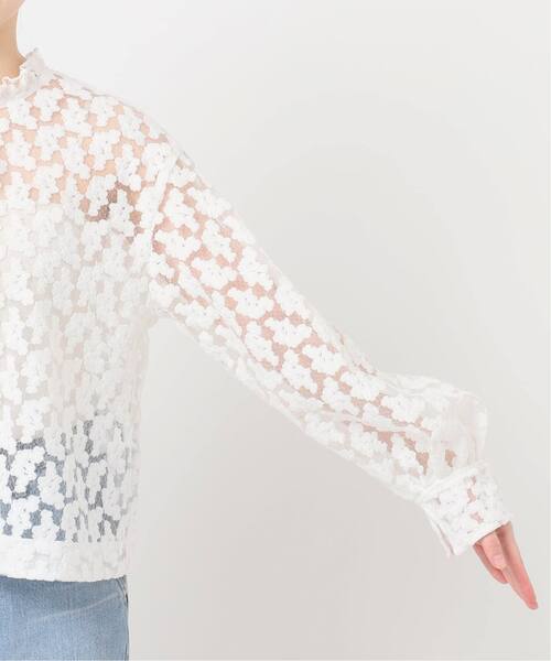 フラワー刺繍レース2WAYブラウス（シャツ/ブラウス）｜IENA（イエナ