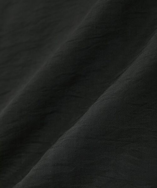 GARAGE OF GOOD CLOTHING（ガレージオブグッドクロージング）の「キュプラ混半袖ワンピース（ワンピース・レディース・ブラック・M/S）」の10枚目の写真