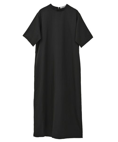 GARAGE OF GOOD CLOTHING（ガレージオブグッドクロージング）の「キュプラ混半袖ワンピース（ワンピース・レディース・ブラック・M/S）」の12枚目の写真