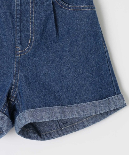 GLOBAL WORK(グローバルワーク)の「GOODデニムロールショーツ/638046(その他パンツ・キッズ・ブルー/ブラック・130cm/140cm/150cm/160cm)」の12枚目の写真