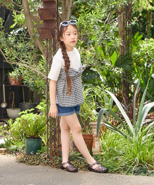 GLOBAL WORK(グローバルワーク)の「GOODデニムロールショーツ/638046(その他パンツ・キッズ・ブルー/ブラック・130cm/140cm/150cm/160cm)」の20枚目の写真