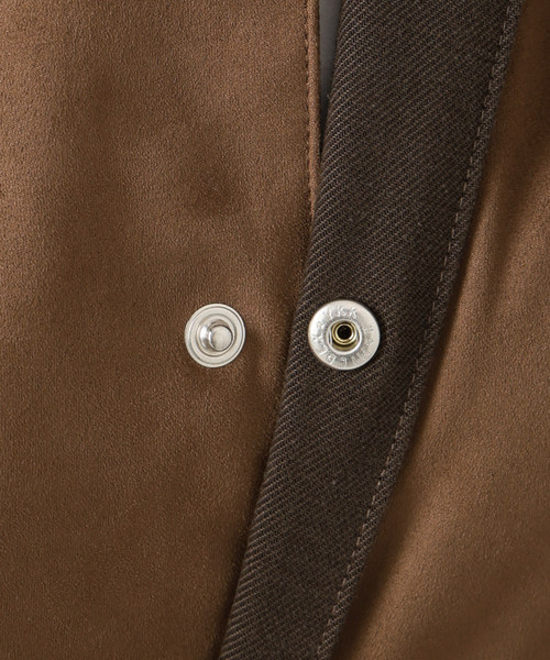 Spick & Span（スピックアンドスパン）の「《追加》フェイクスエードオープンカラージャケット（その他アウター・レディース・キャメル・38/36）」の16枚目の写真