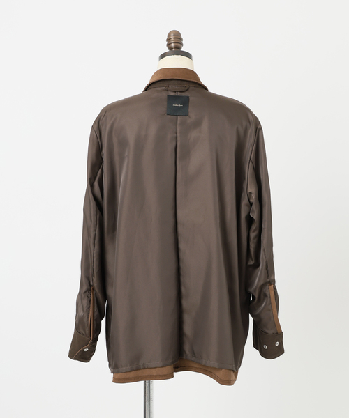 Spick & Span（スピックアンドスパン）の「《追加》フェイクスエードオープンカラージャケット（その他アウター・レディース・キャメル・38/36）」の18枚目の写真