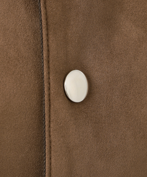 Spick & Span（スピックアンドスパン）の「《追加》フェイクスエードオープンカラージャケット（その他アウター・レディース・キャメル・38/36）」の19枚目の写真