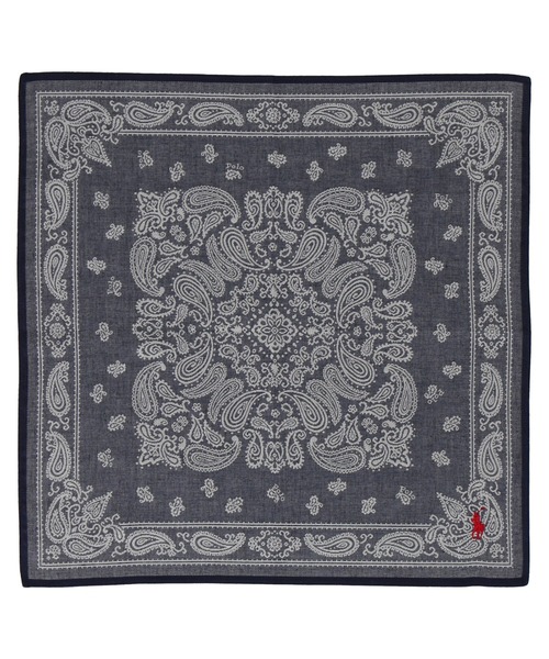 POLO RALPH LAUREN(ポロ ラルフ ローレン)の「レディース ガーゼハンカチ(ハンカチ/ハンドタオル・レディース・ネイビー/ピンク/サックスブルー・FREE)」の5枚目の写真