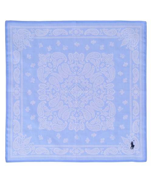 POLO RALPH LAUREN(ポロ ラルフ ローレン)の「レディース ガーゼハンカチ(ハンカチ/ハンドタオル・レディース・ネイビー/ピンク/サックスブルー・FREE)」の4枚目の写真