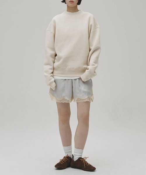 TODAYFUL（トゥデイフル）の「TODAYFUL　Cotton Brushed Sweat コットンブラッシュドスウェット/12620601（スウェット・レディース・ライトグレー/ブラック/アイボリー・ONE SIZE）」の4枚目の写真