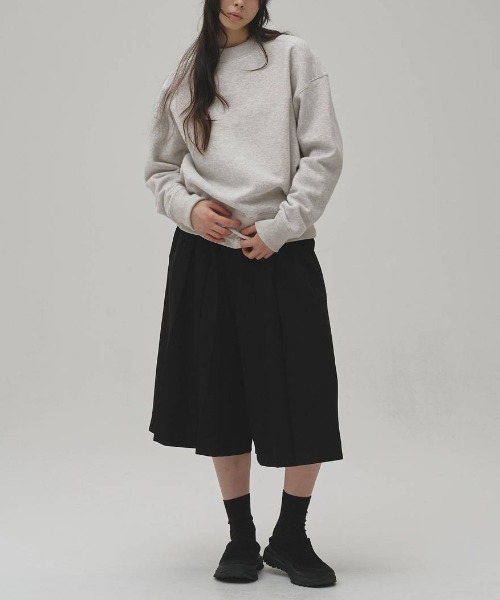 TODAYFUL（トゥデイフル）の「TODAYFUL　Cotton Brushed Sweat コットンブラッシュドスウェット/12620601（スウェット・レディース・ライトグレー/ブラック/アイボリー・ONE SIZE）」の6枚目の写真