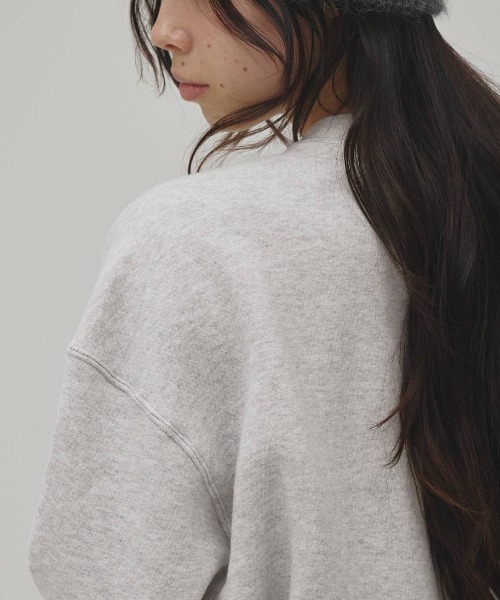 TODAYFUL（トゥデイフル）の「TODAYFUL　Cotton Brushed Sweat コットンブラッシュドスウェット/12620601（スウェット・レディース・ライトグレー/ブラック/アイボリー・ONE SIZE）」の7枚目の写真