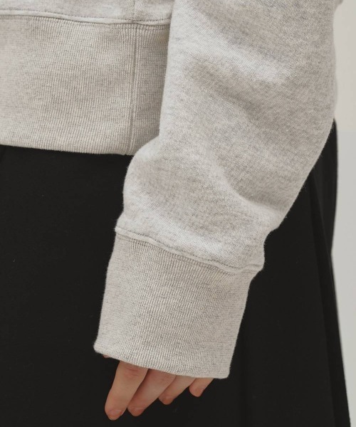 TODAYFUL（トゥデイフル）の「TODAYFUL　Cotton Brushed Sweat コットンブラッシュドスウェット/12620601（スウェット・レディース・ライトグレー/ブラック/アイボリー・ONE SIZE）」の8枚目の写真