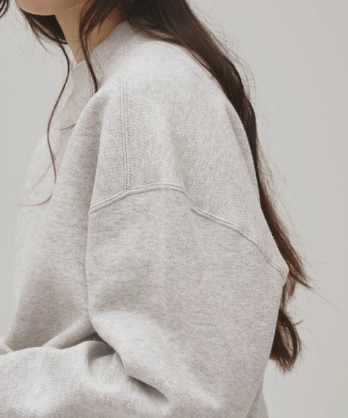 TODAYFUL（トゥデイフル）の「TODAYFUL　Cotton Brushed Sweat コットンブラッシュドスウェット/12620601（スウェット・レディース・ライトグレー/ブラック/アイボリー・ONE SIZE）」の10枚目の写真