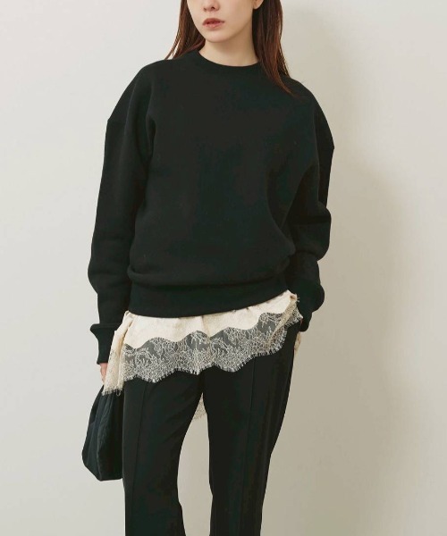 TODAYFUL（トゥデイフル）の「TODAYFUL　Cotton Brushed Sweat コットンブラッシュドスウェット/12620601（スウェット・レディース・ライトグレー/ブラック/アイボリー・ONE SIZE）」の19枚目の写真