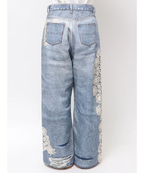 Ungrid（アングリッド）の「プリントデザインルーズデニム（デニムパンツ・レディース・ブルー・26inch/25inch/24inch）」の21枚目の写真