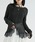 Ezick�i�G�W�b�N�j�́ulace-trimmed lame sheer knit �w�����[�X�����V�A�[�j�b�g�i�j�b�g/�Z�[�^�[�j�v�b�u���b�N