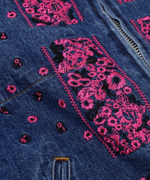 NOMA t.d.(ノーマティーディー)の「Bandana Embroidery Denim Jacket(デニムジャケット・メンズ・その他1/その他3/その他2・2/3)」の11枚目の写真