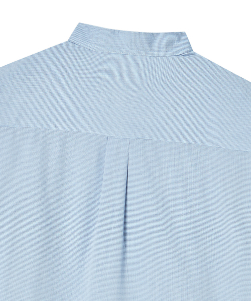 Beyond Closet（-）の「[コレクションライン] スカーフディテールラウンドシャツブルー（シャツ/ブラウス・メンズ・その他・LARGE/MEDIUM）」の5枚目の写真