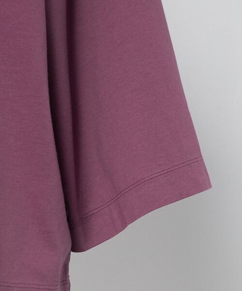 LOEFF（ロエフ）の「＜LOEFF＞スビンコットン ボックス Tシャツ（Tシャツ/カットソー・レディース・ホワイト/ブラック/パープル・FREE）」の22枚目の写真