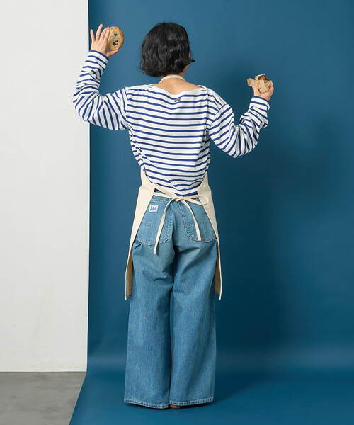 FREAK'S STORE(フリークスストア)の「藤本美貴 × FREAK'S STORE/フリークスストア メッセージ ロゴ エプロン(エプロン・レディース・ブラウン/レッド/ネイビー/オフホワイト・ONE SIZE)」の13枚目の写真