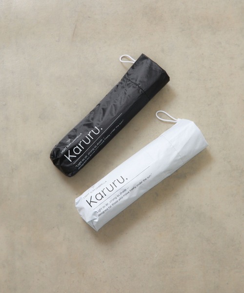 COLONY 2139（コロニートゥーワンスリーナイン）の「100g 超軽量晴雨兼用 折り畳み傘（折りたたみ傘・レディース・ホワイト/ブラック・FREE）」の3枚目の写真