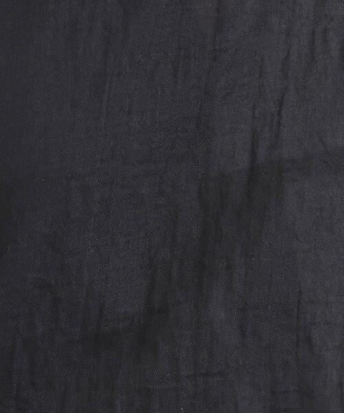 SHOO・LA・RUE(シューラルー)の「【体型カバー】前後差デザインで即こなれ見え ゆるシルエットシャツ(シャツ/ブラウス・レディース・イエロー系その他/ブラウン系/ブラック/ブルー・00)」の8枚目の写真