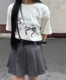 ガーリーリボン半袖Tシャツ